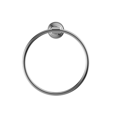 York | Chrome Towel Ring