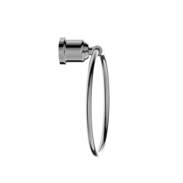 York | Chrome Towel Ring