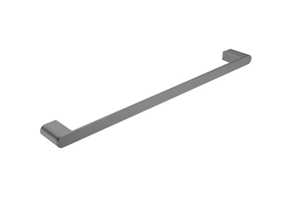 Bianca | Gun Metal Grey Single Towel Rail 600MM