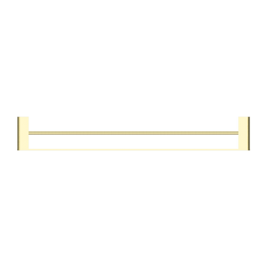 Bianca | Brushed Gold Double Towel Rails 800mm