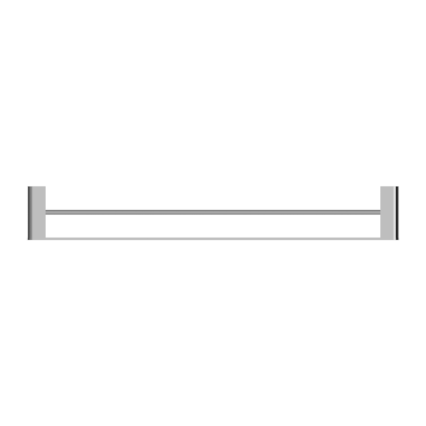 Bianca | Chrome Double Towel Rails 800mm