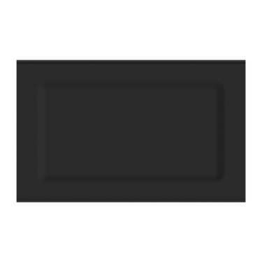 Bianca | Black Toilet Roll Holder With Phone Holder