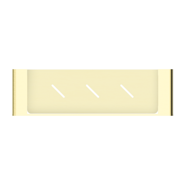 Bianca | Brushed Gold Shower Shelf