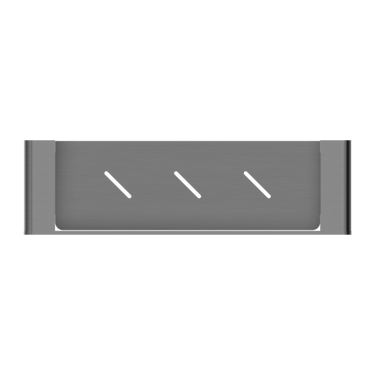 Bianca | Gun Metal Grey Shower Shelf