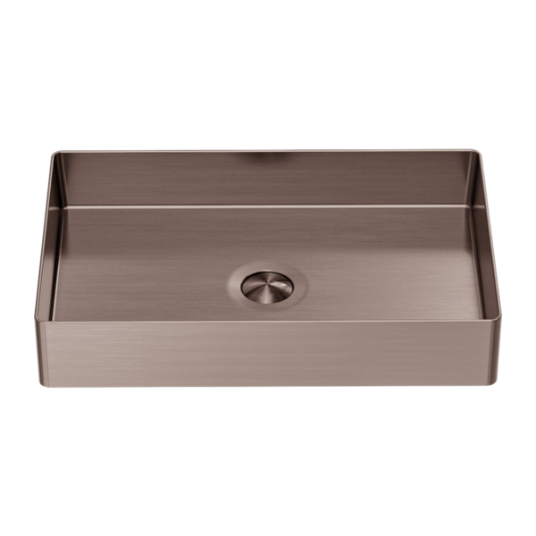 Rectangle Stainless Steel Above Counter Basin