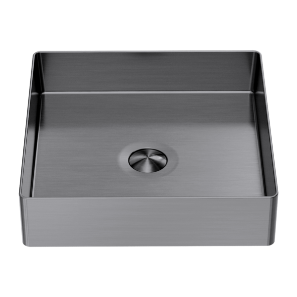 Square Stainless Steel Above Counter Basin