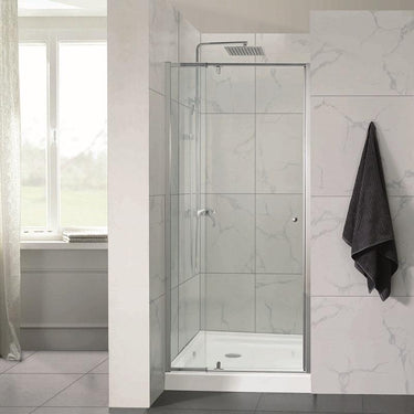 750-1550 Wall to Wall Pivot Shower Screen - Acqua Bathrooms