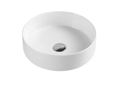 Spin 35 | Above Counter High Gloss White Basin