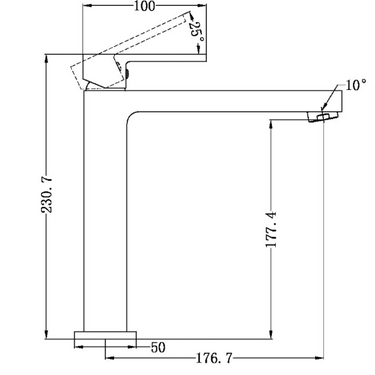 Ecco | Tall Basin Mixers