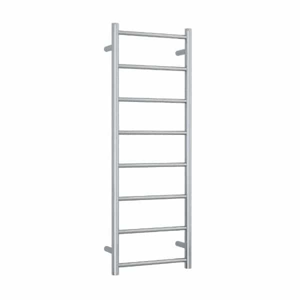 Thermo | Straight Round Ladder Heated Towel Rail