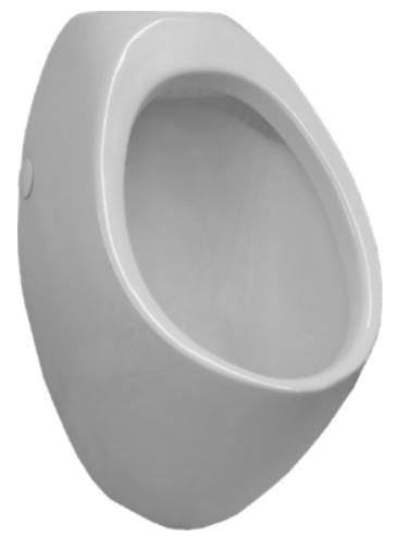 Life Wall Mounted Single Stall Back Entry Urinal