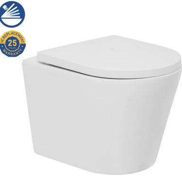 Venezia Wall Hung Rimless Toilet