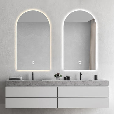 Arched | 600 x 900 mm LED Mirror Three colour option 3000K / 4000K / 6000K