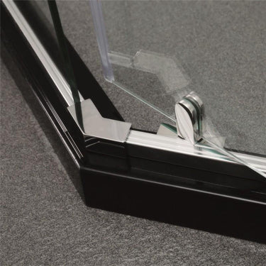 1000 mm Diamond Framed Shower Screen - Acqua Bathrooms