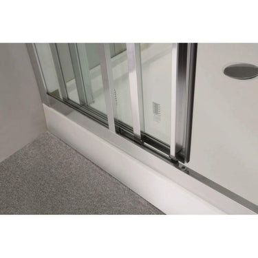 880 - 920 mm Wall to Wall Shower Screen - Acqua Bathrooms