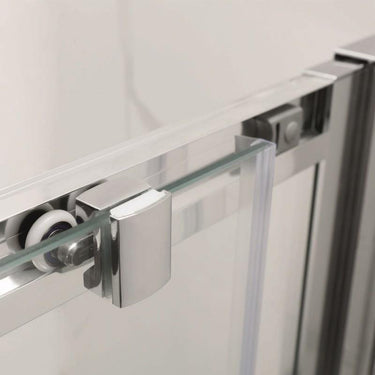 Square Corner Sliding Shower Screen - Acqua Bathrooms