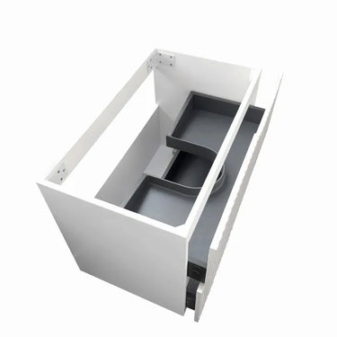 Noosa | 600mm Wall Hung Matte White Vanity