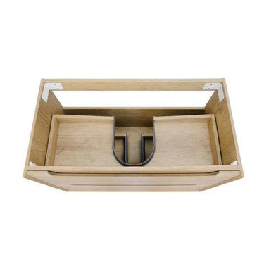 Byron | 900 Natural Oak Wall Hung Vanity