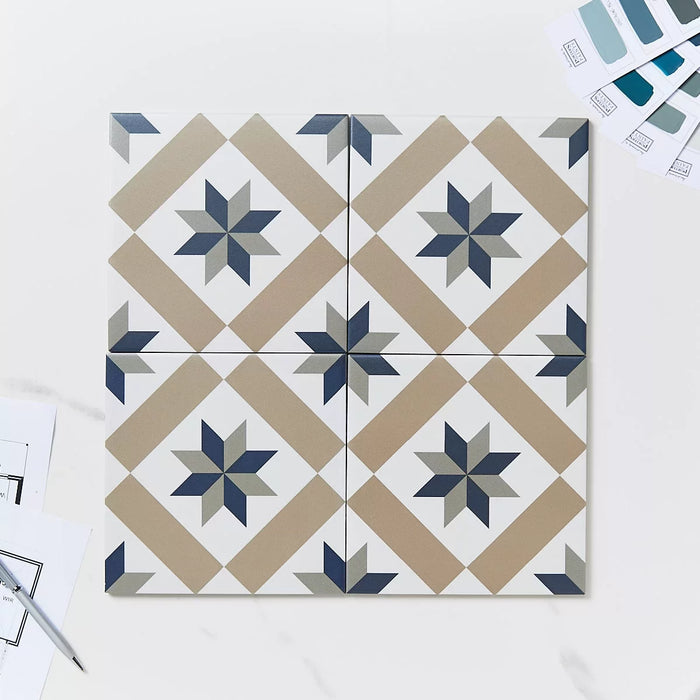 Picasso Lucky Star 200 x 200 Feature Tile