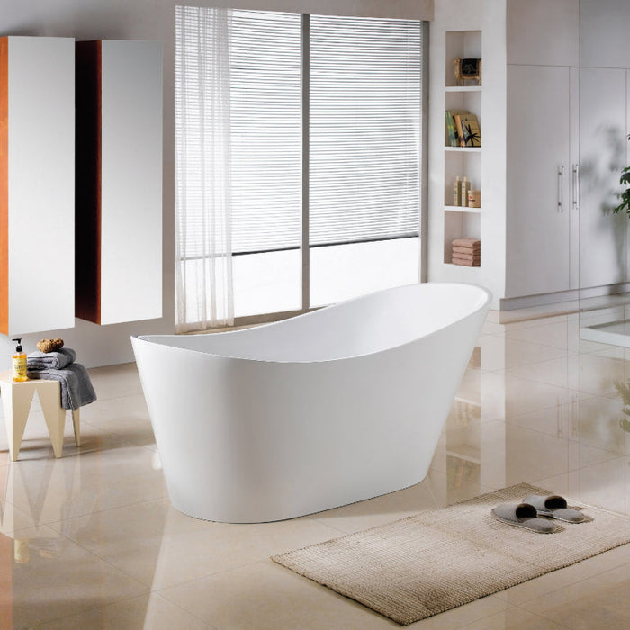 Myalla 1400 Designer Round Freestanding Bath Tub By Indulge®