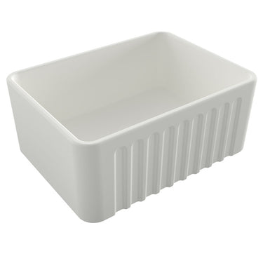 Novi | 600 x 460mm Fine Fireclay Matte White Butler Sink