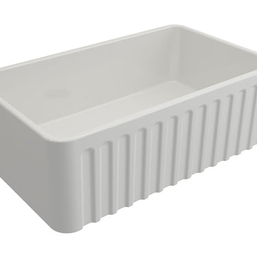 Novi | 750 x 460mm Fine Fireclay Matte White Butler Sink