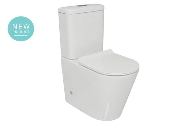 Renee Ezi Height Rimless Universal Back-to-wall Toilet Suite