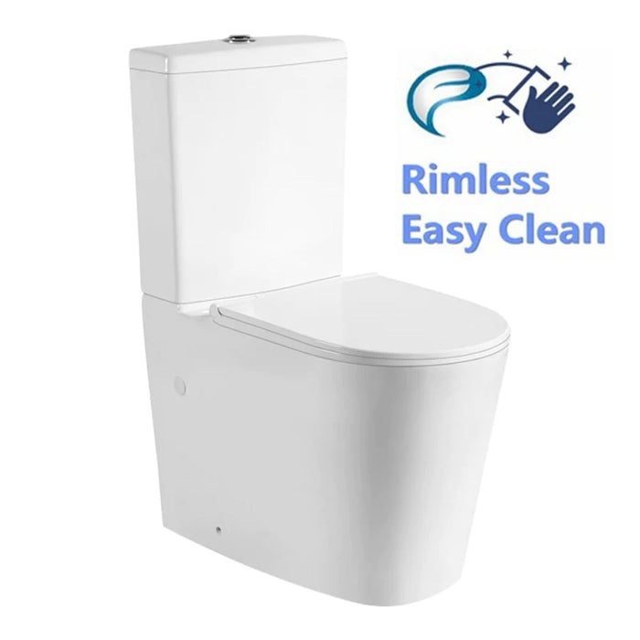 livis | Rimless Wall Faced Toilet Suite