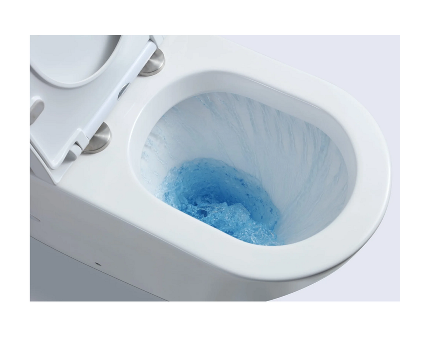 Sena | Rimless Back to Wall Toilet Short Projection 615 x 360 x 840mm