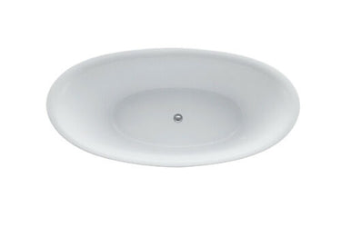 Alyssa | 1500 mm Acrylic Free Standing High Sides Bath Tub Inc Waste