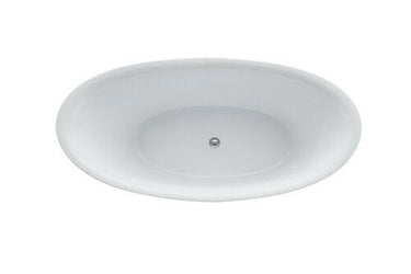 Alyssa | 1700 mm Acrylic Free Standing High Sides Bath Tub Inc Waste