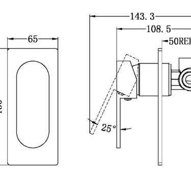 Ecco |  Shower / Bath Mixers